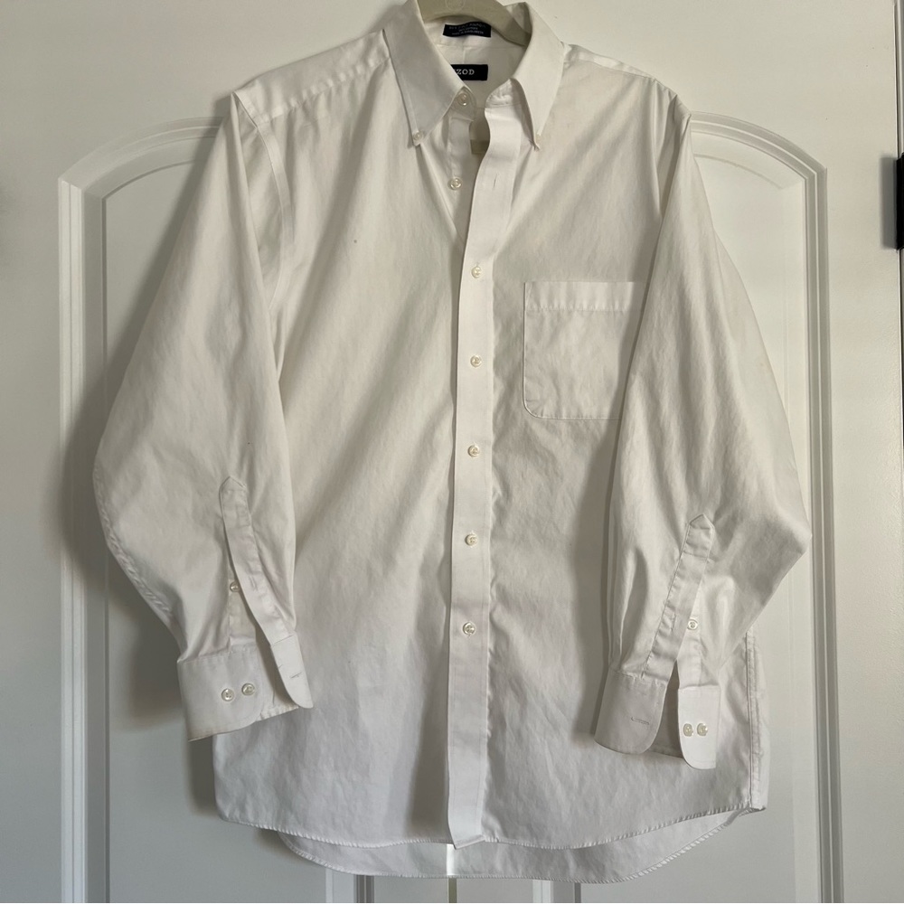 Izod 80s 2 Ply PinPoint Dress Shirt